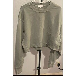 GOOD AMERICAN CROPPED SWEATSHIRT